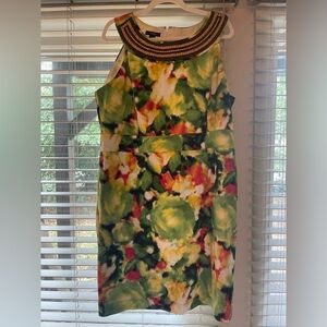 Gorgeous dress with beaded neckline - dress up or down!